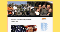 Desktop Screenshot of franciscoforhayward.com